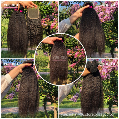 Ear To ear 13x4 Lace Frontal Kinky Straight Pre Plucked Swiss Lace Invisible On Head 100% Human Hair